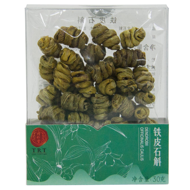 北京同仁堂铁皮鲜条30g雁荡山枫斗 同仁堂北京专卖石斛/枫斗