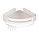 White bathroom shelf without punching triangle bathroom toilet sink wall-mounted wall storage toilet