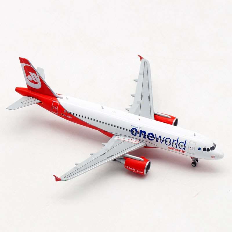 2023-JC Wings 1:400飞机模型合金柏林航空 A320 D-ABHO寰宇-图1