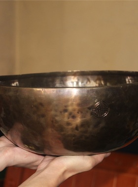 满月理疗佛音碗尼泊尔手工颂钵