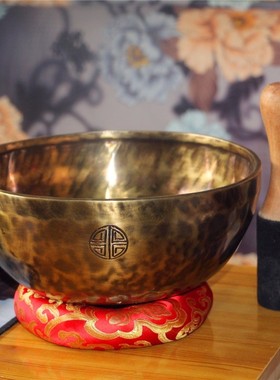 满月钵颂钵音疗尼泊尔手工