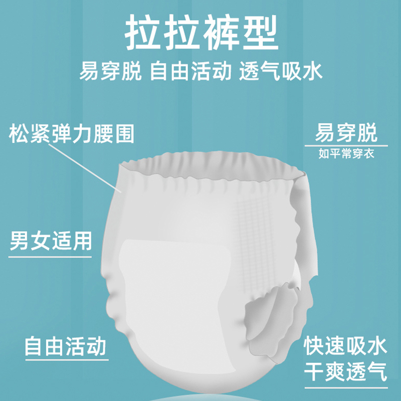 海氏海诺倍适威医用护理垫成人拉拉裤老人卧床用尿不湿成人纸尿裤 - 图3