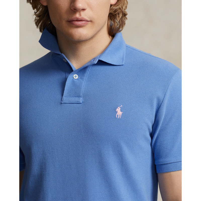 【礼物】Ralph Lauren/拉夫劳伦男装 24春定制修身版棉质Polo衫-图3