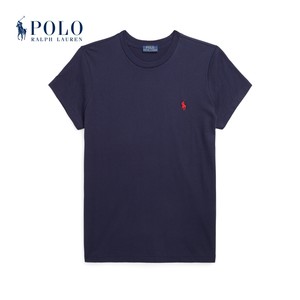 Ralph Lauren/拉夫劳伦女装 经典款棉质平纹针织圆领T恤RL24226