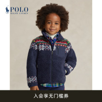 Ralph Lauren Rav Lauren Lauren boy 23 Autumn Winter FairIsland Miscellaneous Teddy Suede Jacket RL40923