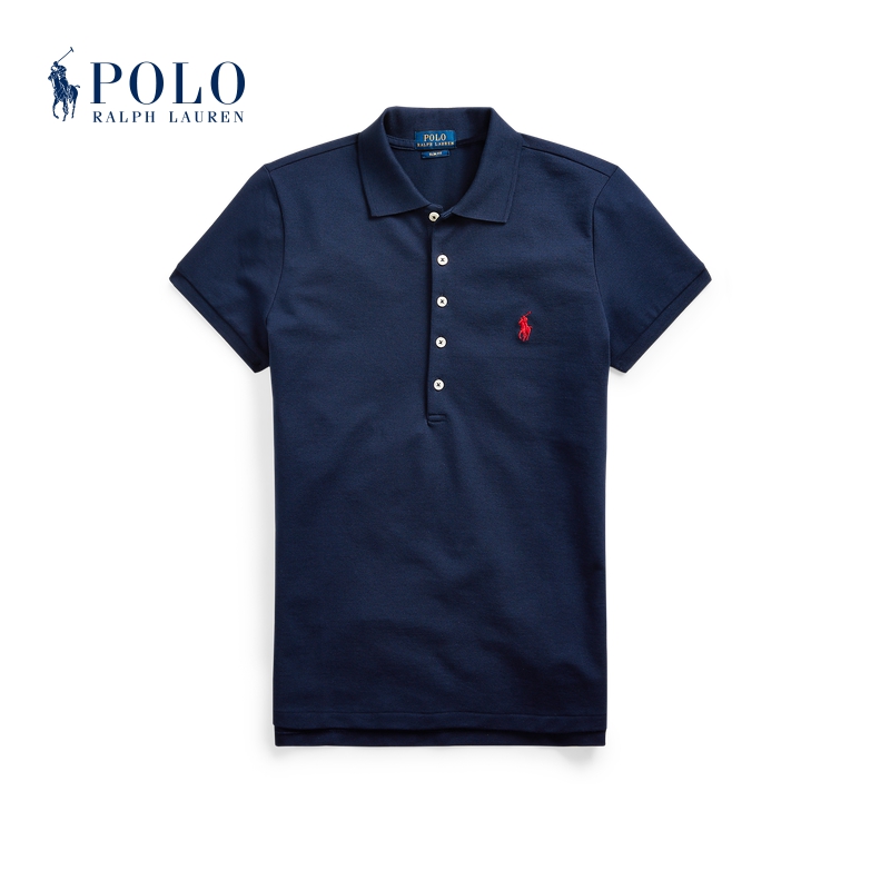 Ralph Lauren/拉夫劳伦女装 经典款修身版弹力Polo衫RL23164