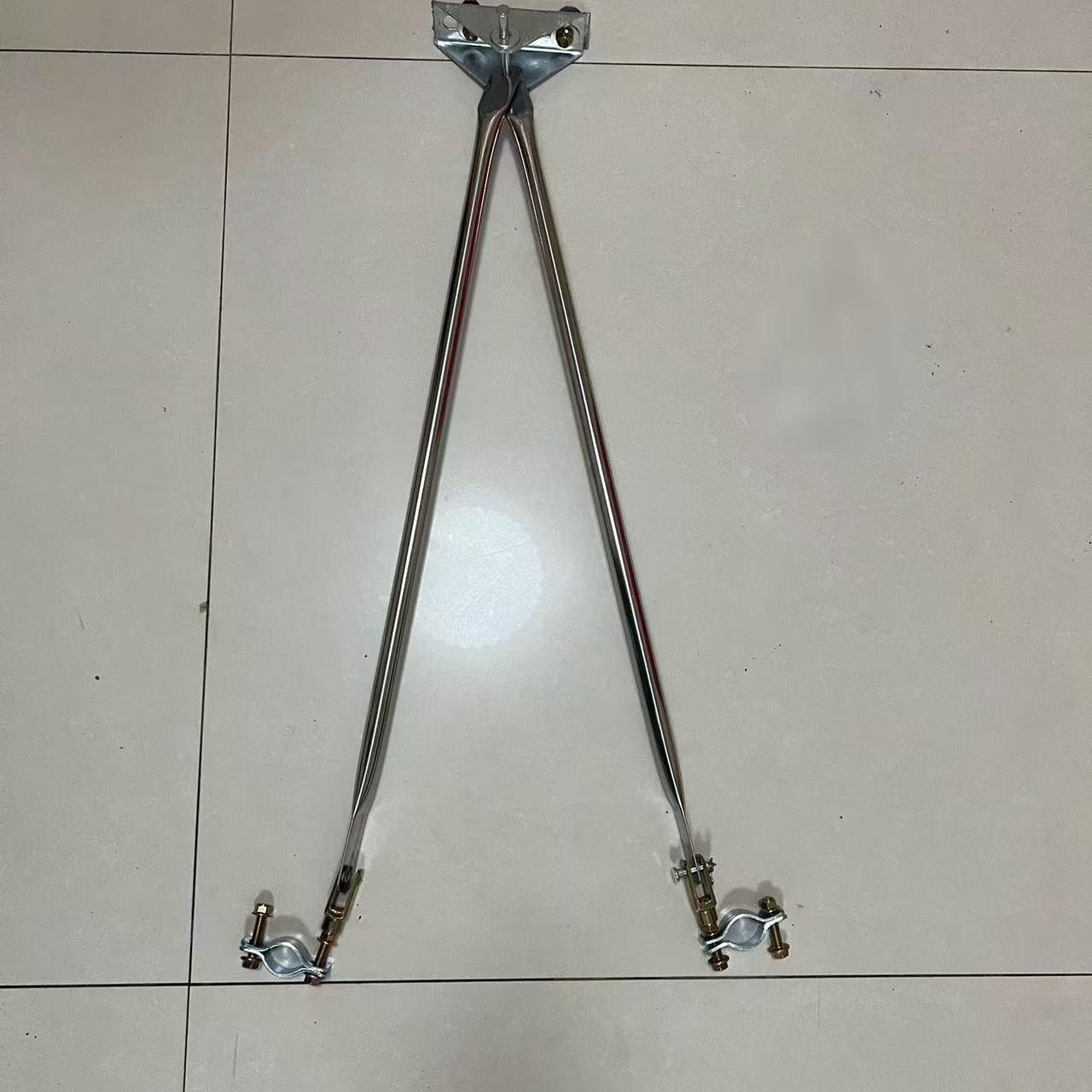 电动车摩托车拖车杆露营车连接杆拉杆摆摊小推车牵引杆拖车连接杆 - 图1