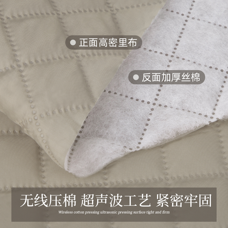 秋冬夹棉服装里布 大衣外套压棉复合里衬面料手工diy绗棉里子布料