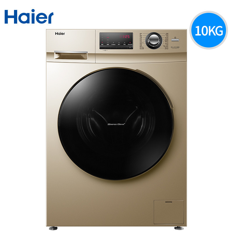 haier /海尔g100108hb12g带洗衣机 haier海尔夫乔洗衣机