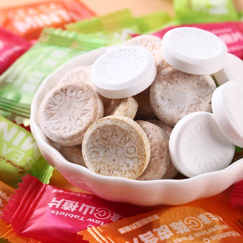 网红维c陈皮含片海盐百香果清凉接吻糖果酒店招待薄荷糖散装包邮,淘宝优惠券,粉丝福利购,淘宝优惠卷