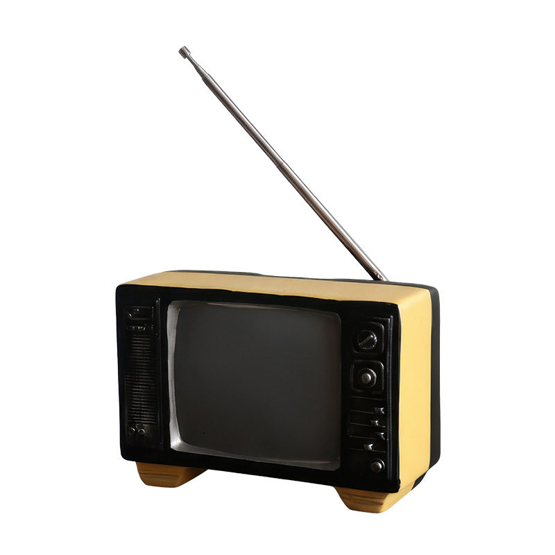 美式复古老式收音机电视机模型摆件客厅酒柜咖啡馆装创意饰品道具,淘宝优惠券,粉丝福利购,淘宝优惠卷