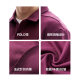 ເສື້ອຢືດກິລາກ້າມຫມາ POLO collar casual sweatshirt ສໍາລັບຜູ້ຊາຍ