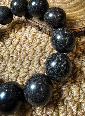 20毫米精品新疆哈密养生舍利手串黑舍利原生态负氧离子保真5129