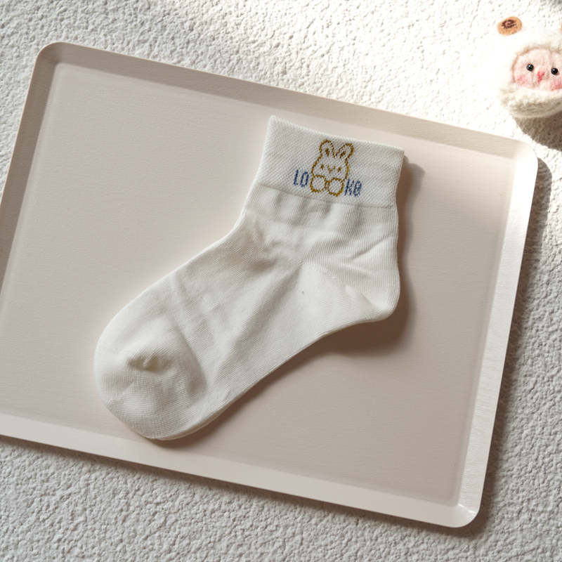 春秋袜子女纯棉薄款短袜7A抗菌防臭运动袜无骨袜ins潮白色短筒袜,淘宝优惠券,粉丝福利购,淘宝优惠卷
