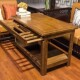 Solid wood black walnut new foldable fire table