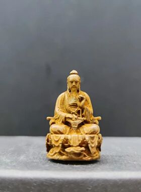 迷你三清道祖随身铜像
