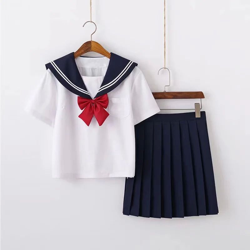 Japanese Style S-2XL Students Girls School Uniforms Girls Na - 图1