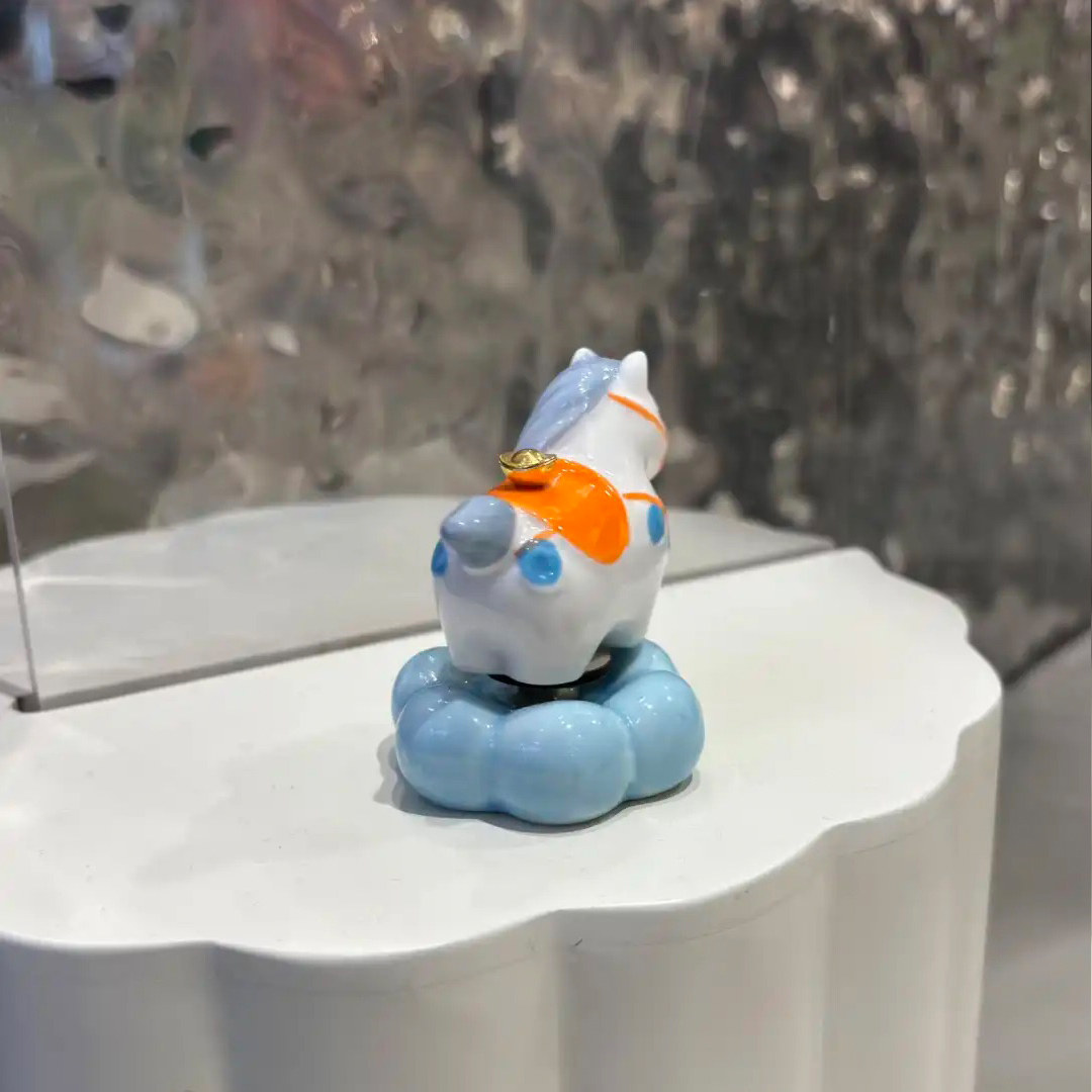 新车礼物时来运转车内饰品摆件汽车装饰车载马上有钱景德镇转转乐,淘宝优惠券,粉丝福利购,淘宝优惠卷