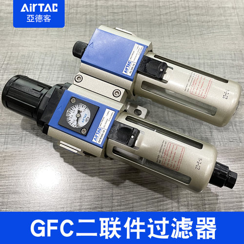 亚德客气动油水分离器GFC200/300/400-06-08-10-15-F1带自动排水A - 图1