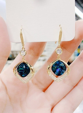 妾之意时尚锁骨链几何微镶套链女