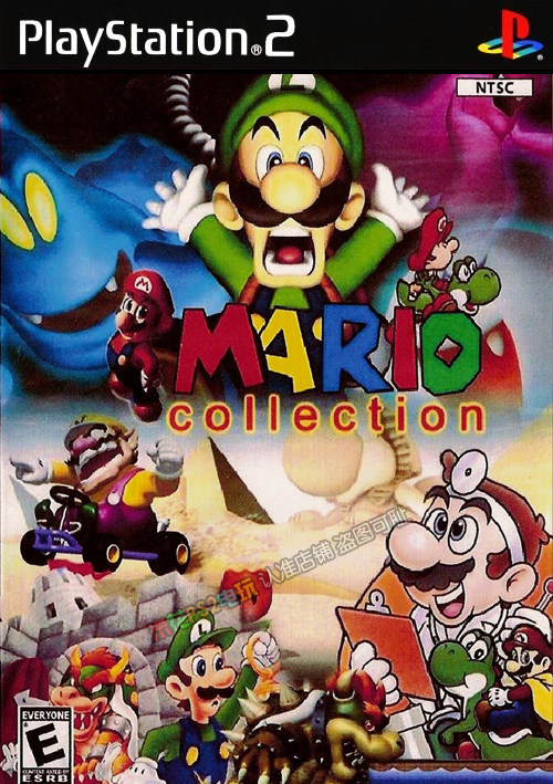 超级玛丽 米花电玩ps2游戏碟彩贴纸超级玛丽马里奥合集 图片价格品牌报价 原仓数据