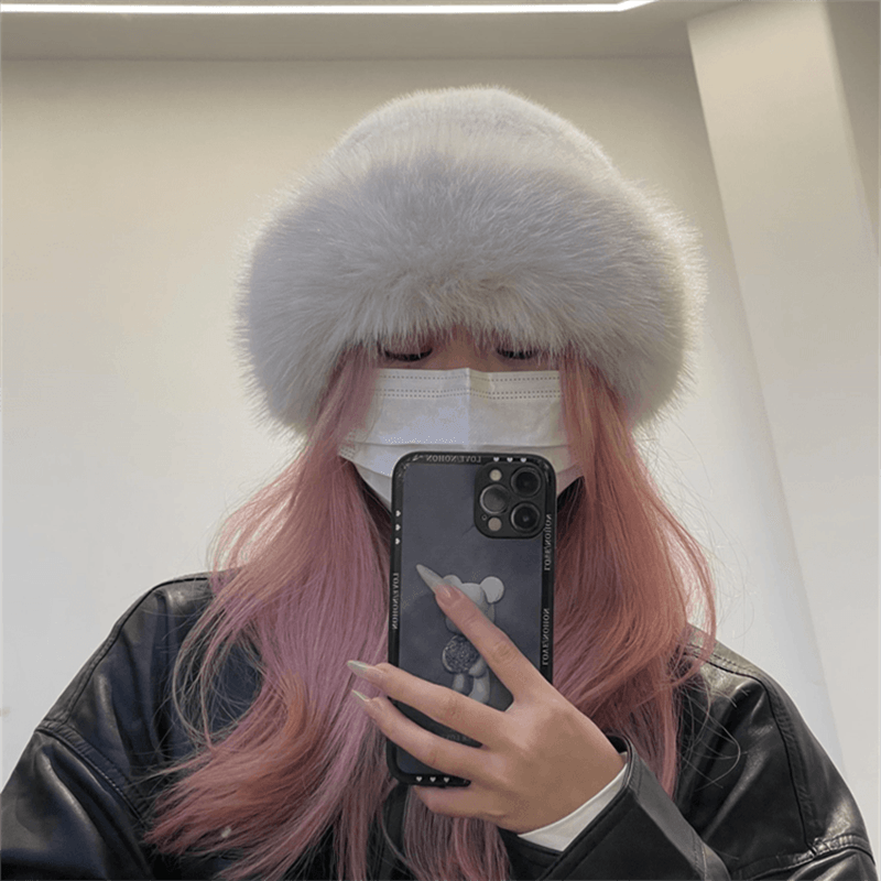 新款毛绒地主帽女秋冬防寒保暖帽子东北盆帽护耳帽显脸小渔夫帽潮,淘宝优惠券,粉丝福利购,淘宝优惠卷