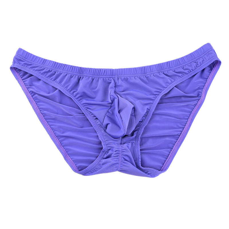 冰丝内裤男士透明三角裤速干面料性感红色透视后收皱U凸低腰短裤,淘宝优惠券,粉丝福利购,淘宝优惠卷