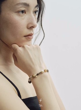 MOREZON【ZIXIU子休】25SS新款设计师小众新中式彩色串珠手链手环