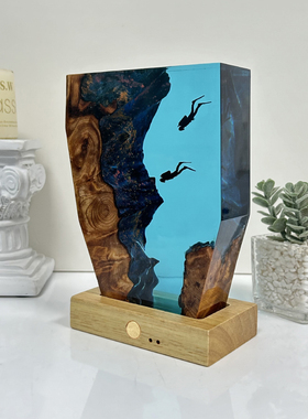 便携树脂摆件小夜灯氛围灯礼物