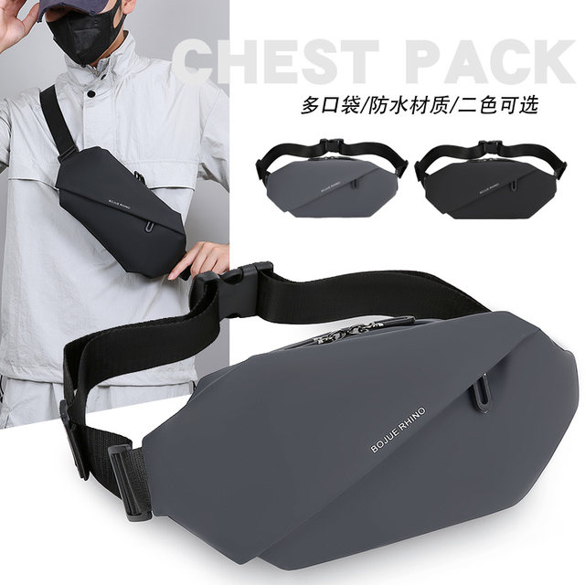 Summer mobile phone waist bag for men's breast bag
