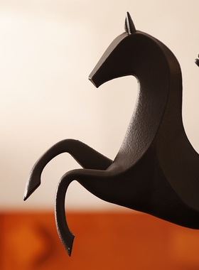 马到成功马上有钱创意摆件