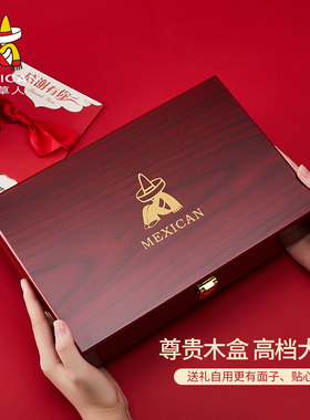 稻草人皮带钱包礼盒套装高档生日礼物