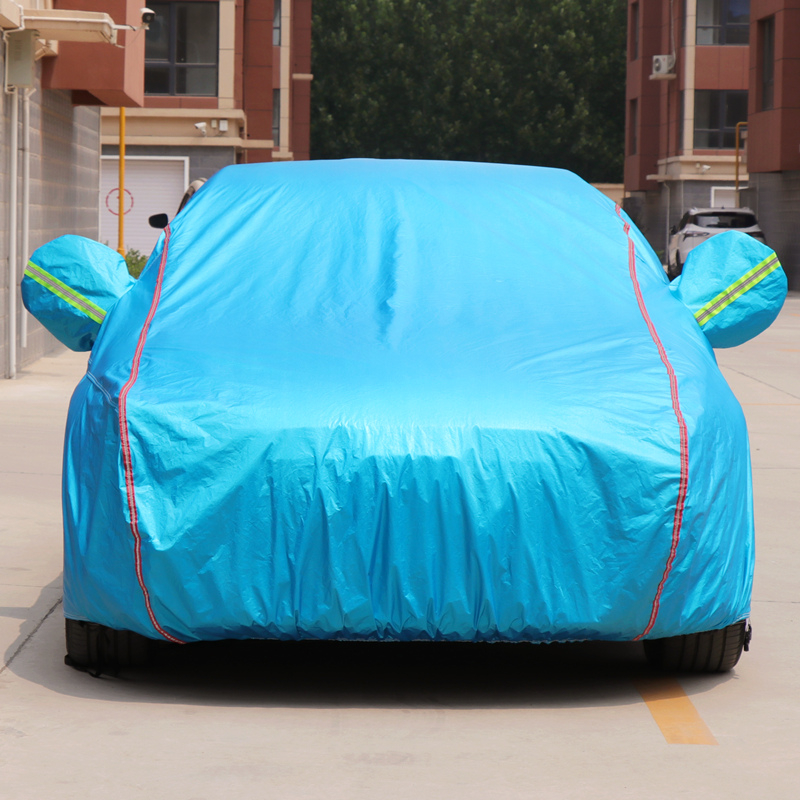 牛津布汽车车衣车罩防晒防雨隔热全罩专用加厚汽车遮阳罩通用外罩