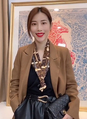 绑发飘带绑包长款腰带领巾女长条
