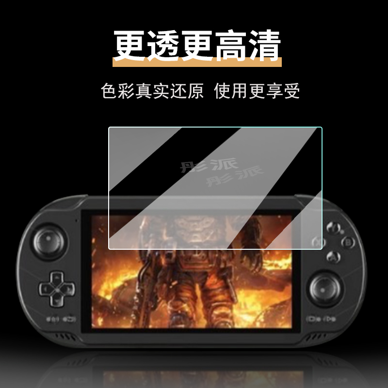 适用奥丁Odin2 Mini掌机贴膜AYN Odin2mini 安卓游戏机保护膜5寸屏幕膜奥丁Odin2Mini LED非钢化防指纹护眼 - 图2