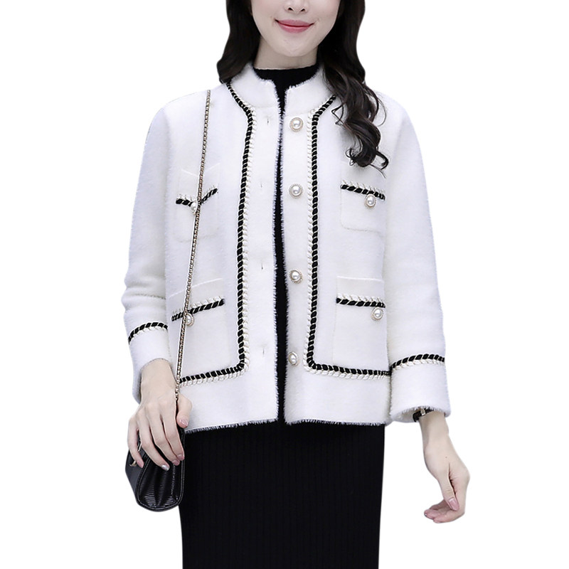 秋冬女装2020年新款小香风短外套 珈柏尔女装短外套