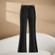 High-waisted fashionable work-style trousers for women to tighten their belly and lift their hips