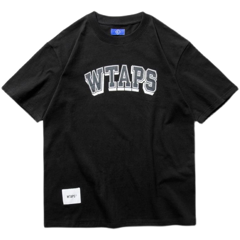 MADNESS MDNS WTAPS 余文乐同款日系宽松休闲印花纯棉短袖t恤男夏 - 图3