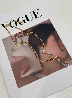 提前款！淘到国外商场500+小众T字形项链 毛衣链T948