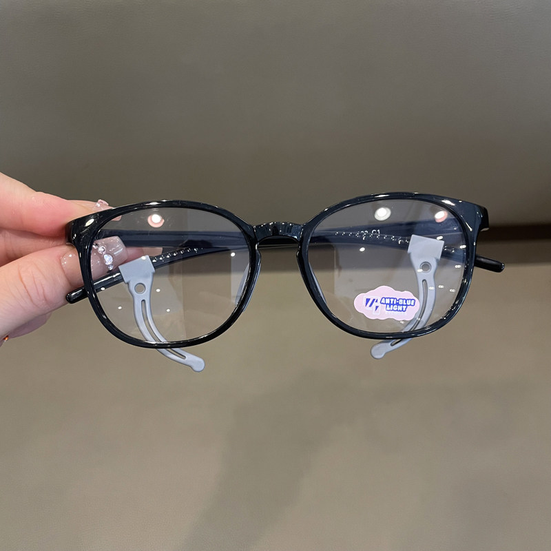 儿童平光镜男女童时尚挂勾防蓝光眼镜宝宝小学生上网看电脑护目镜,淘宝优惠券,粉丝福利购,淘宝优惠卷