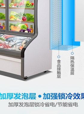 束电一级商用点菜柜老牌认证