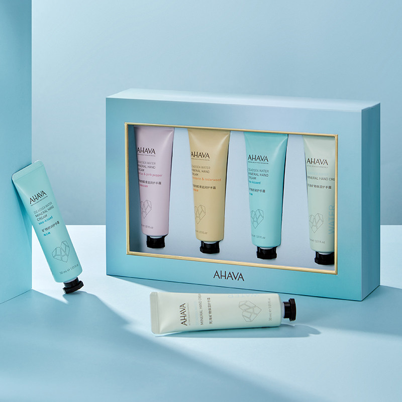 ahava矿物礼盒滋润保湿便携护手霜 AHAVA护手霜