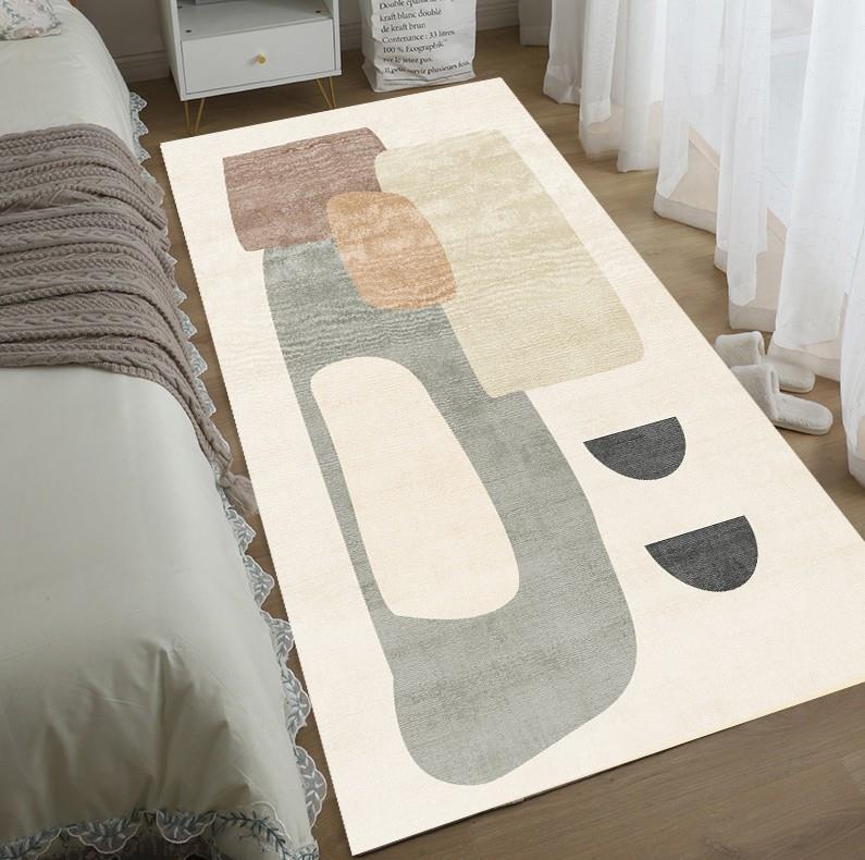 Bedroom bedside carpet living room sofa tea table floor mat - 图1