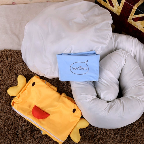 Разборка мыть гнездо плюшевой собаки Four Seasons Bieme Pomegal Fa Dou Маленькая собачья гнездо для собаки кровать для собаки зима теплое кошачьи гнездо