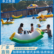 Water Park Inflatable Toy Children Inflatable Swimming Pool Water Trampoline Trekking Treadmill Trekking Banana Boat Iceberg Iceberg