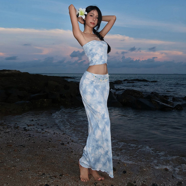 Summer healing holiday style print set