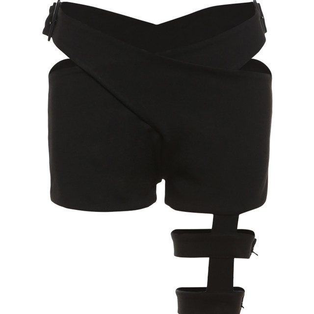 A and cool sister cross hollow shorts