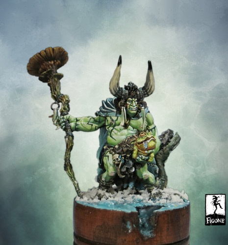 Figone Figure Khaslan’Tien, arthritic toads 60mm - 图0