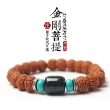 Четки бодхи, четки из круглых бусин, бирюзовый браслет