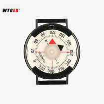 (WTGEX) Songtuo Suunto M-9 triangular waterproof luminous compass handwatch type pointing north needle